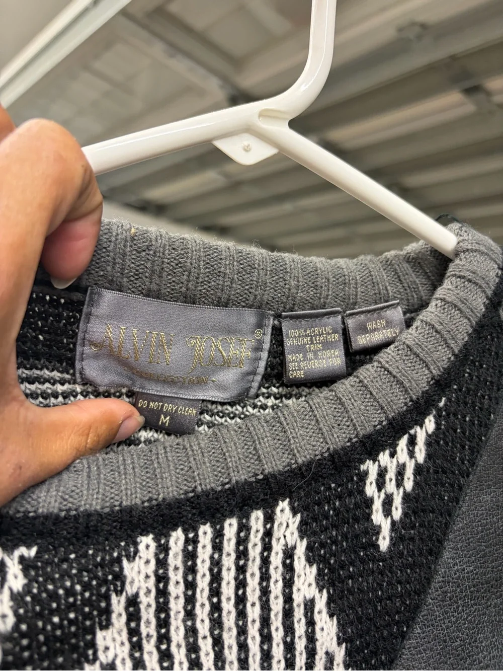 🖤 Vintage Alvin Joseph Southwestern Knit Sweater 🖤